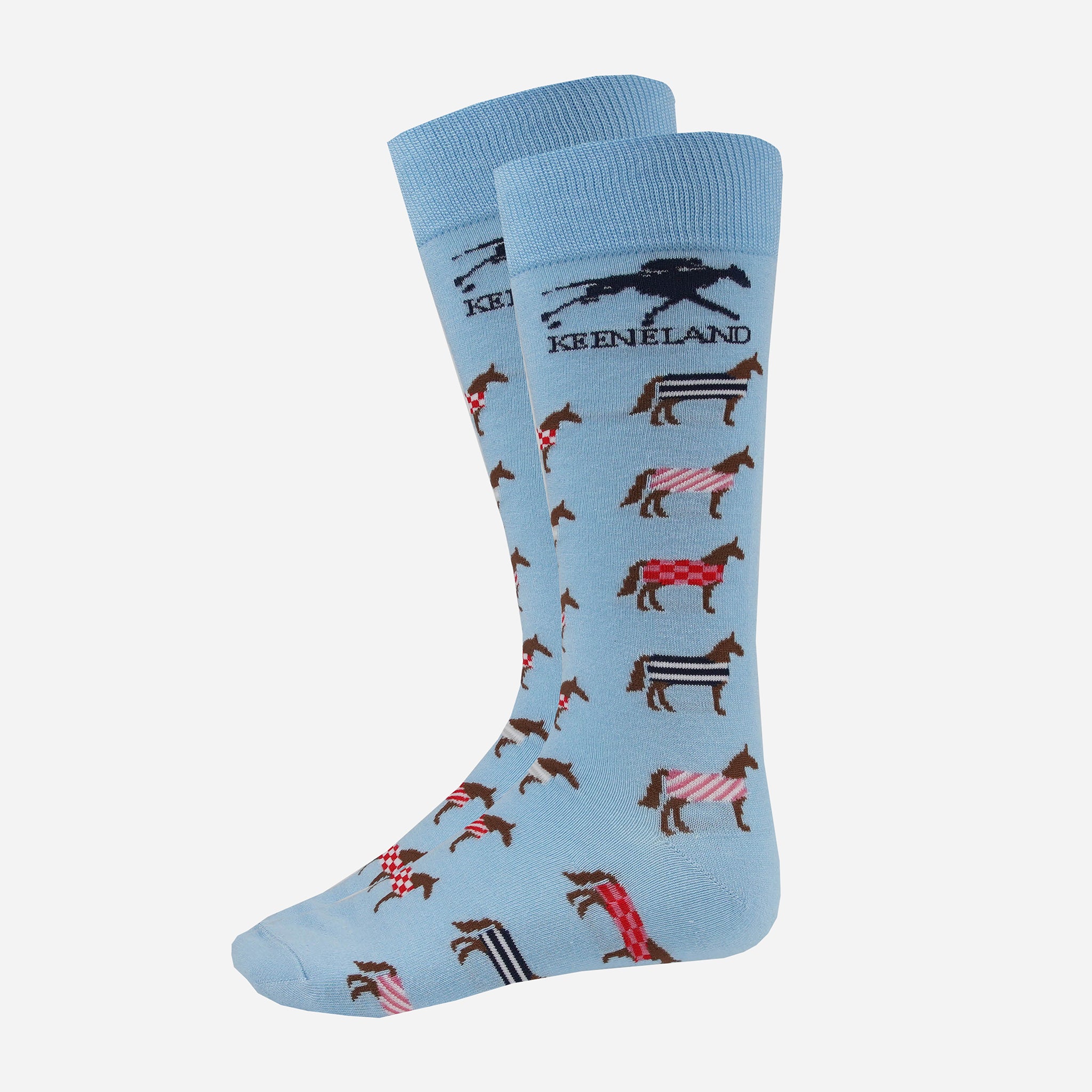Keeneland Blanket Horse Socks