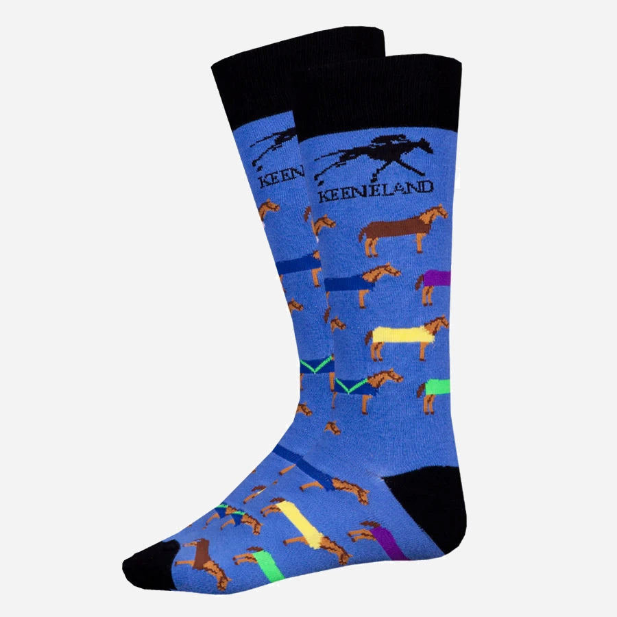 Keeneland Blanket Horse Socks