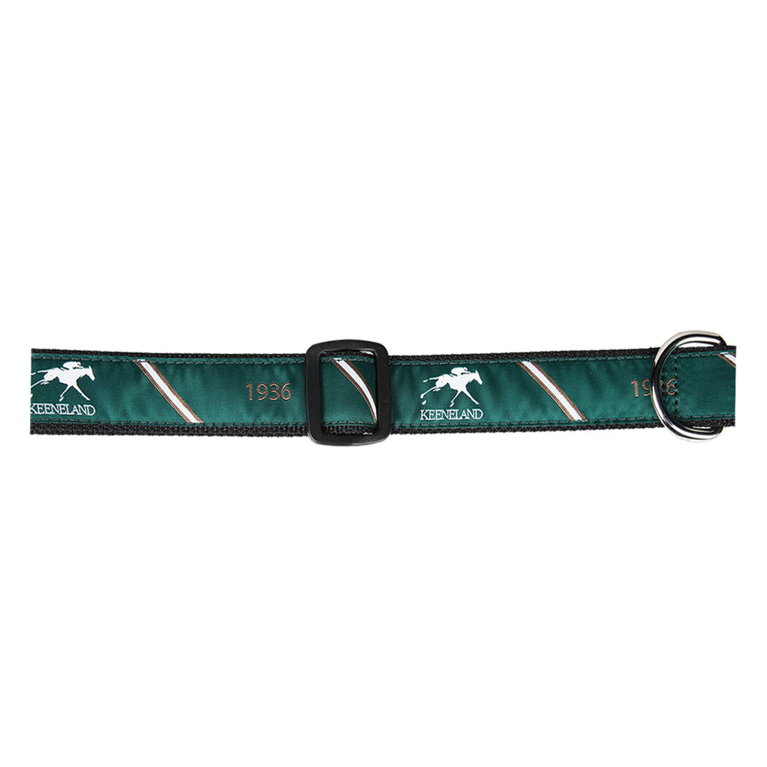 Keeneland Stripe 1936 Ribbon Dog Collar