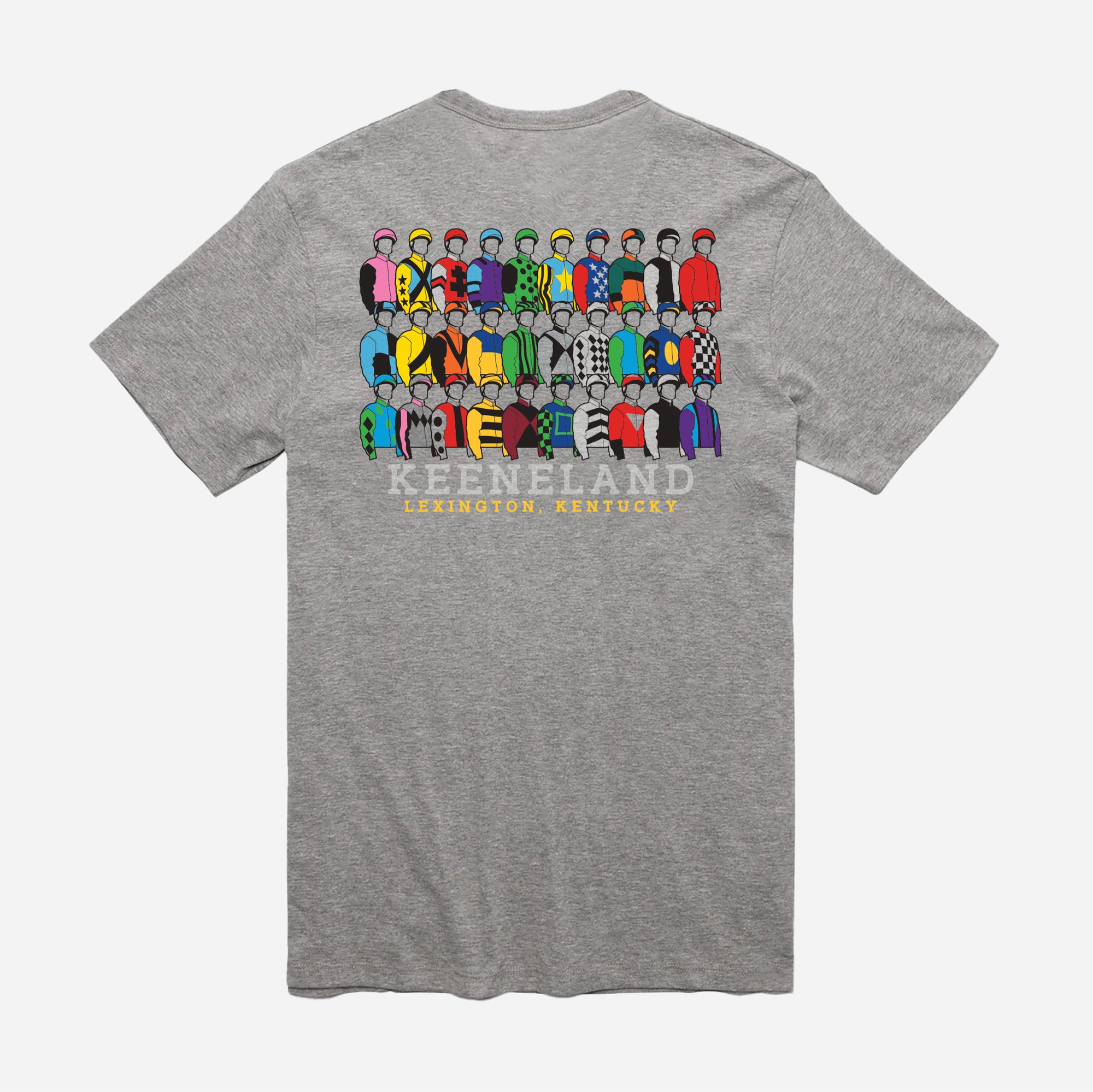 Ahead Keeneland Jockey Silks Tee