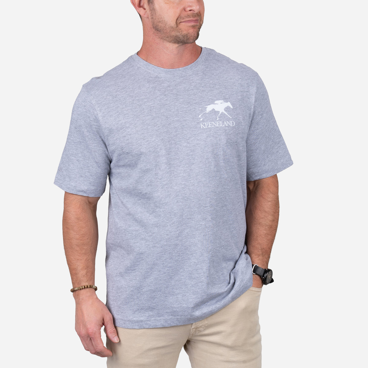Ahead Keeneland Jockey Silks Tee