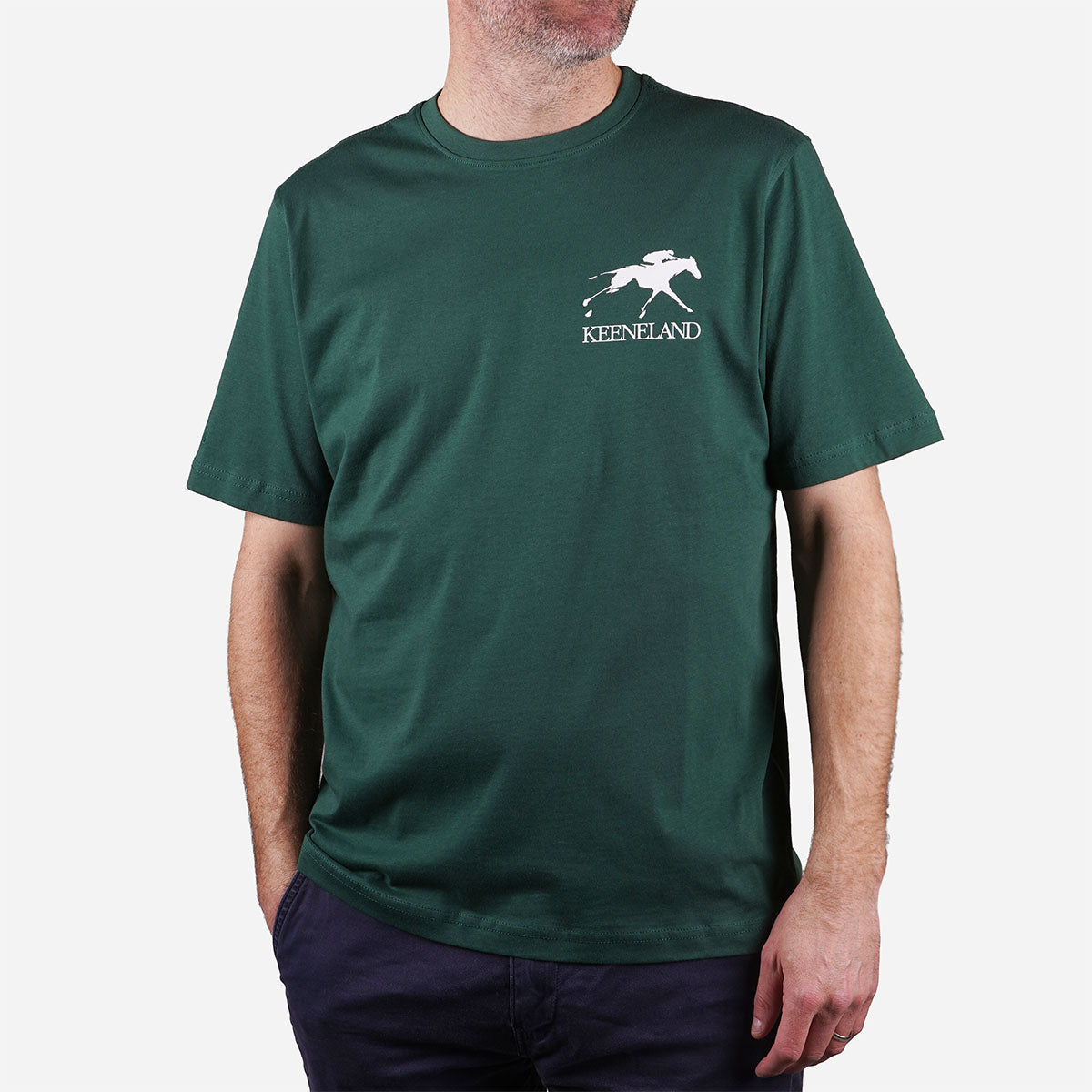 Ahead Keeneland Jockey Silks Tee