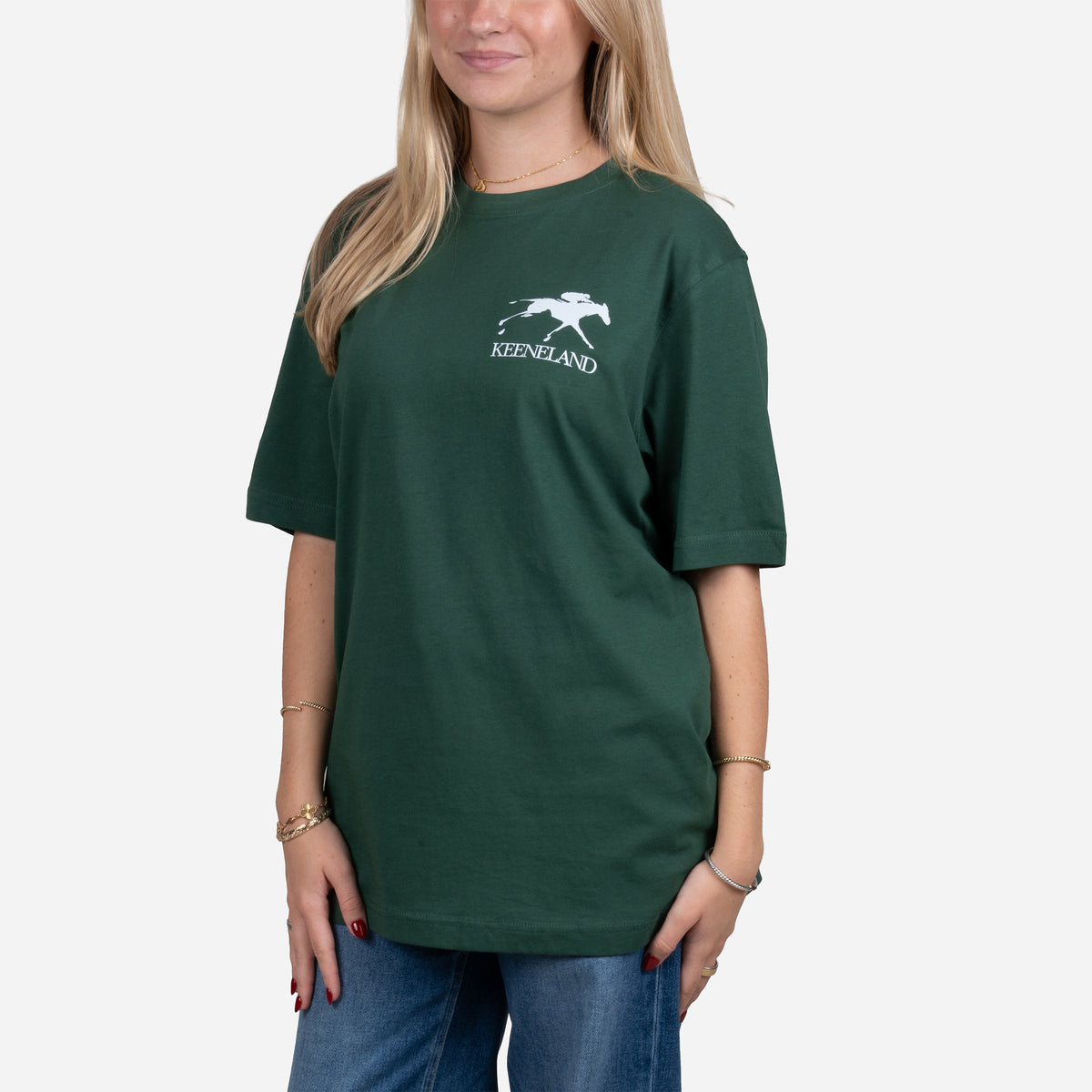Ahead Keeneland Jockey Silks Tee