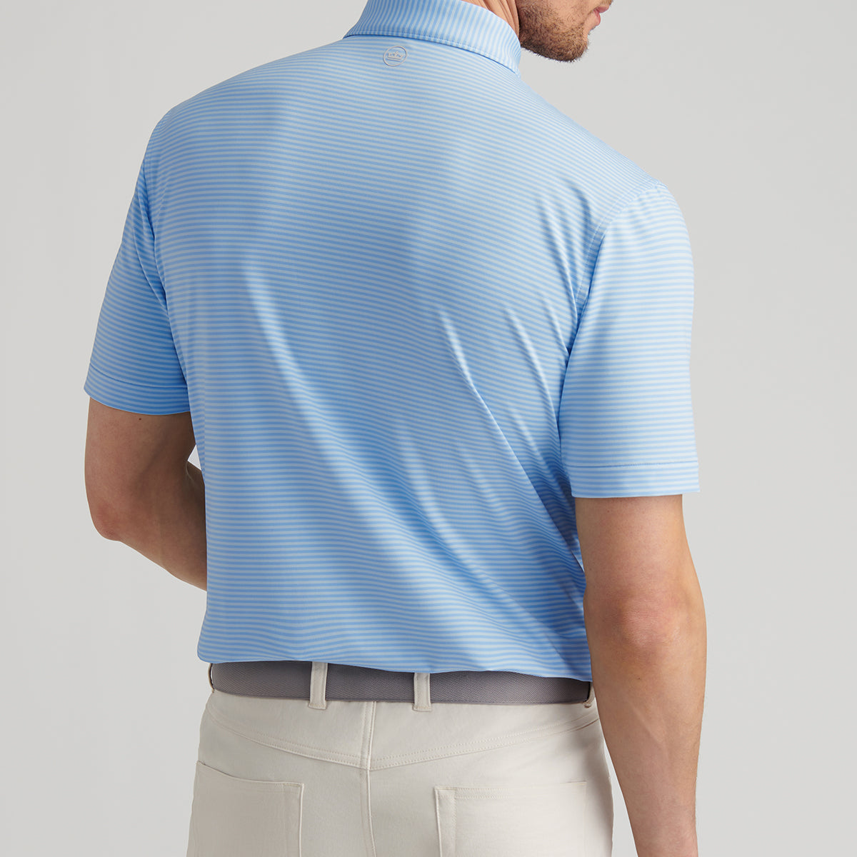 Peter Millar Keeneland Men&#39;s Hales Stripe Performance Polo