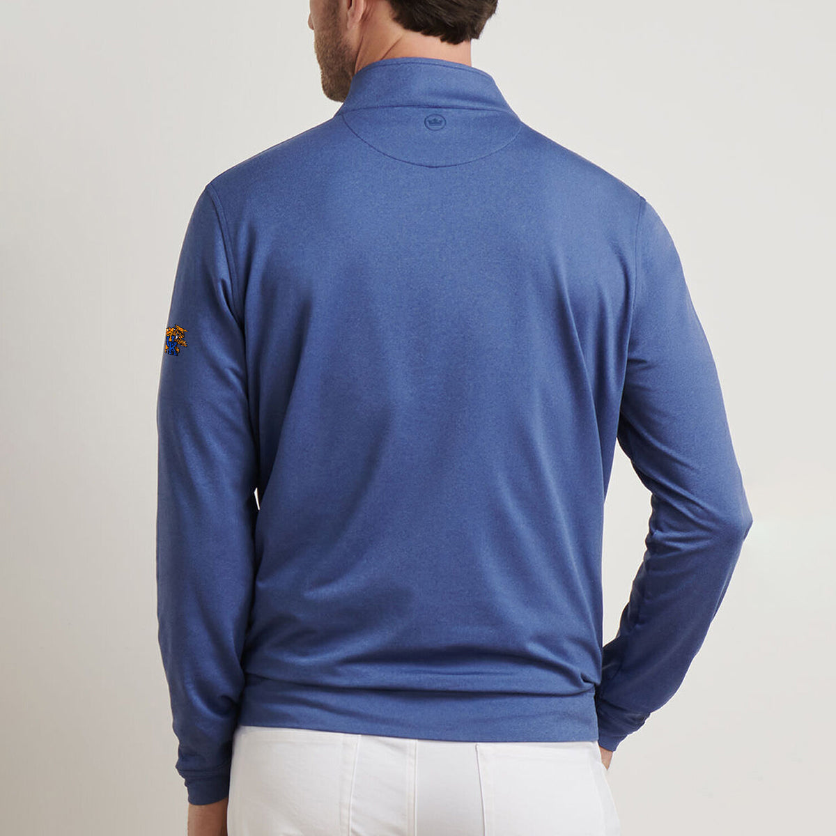 Peter Millar Keeneland Men&#39;s UK Melange Perth 1/4 Zip