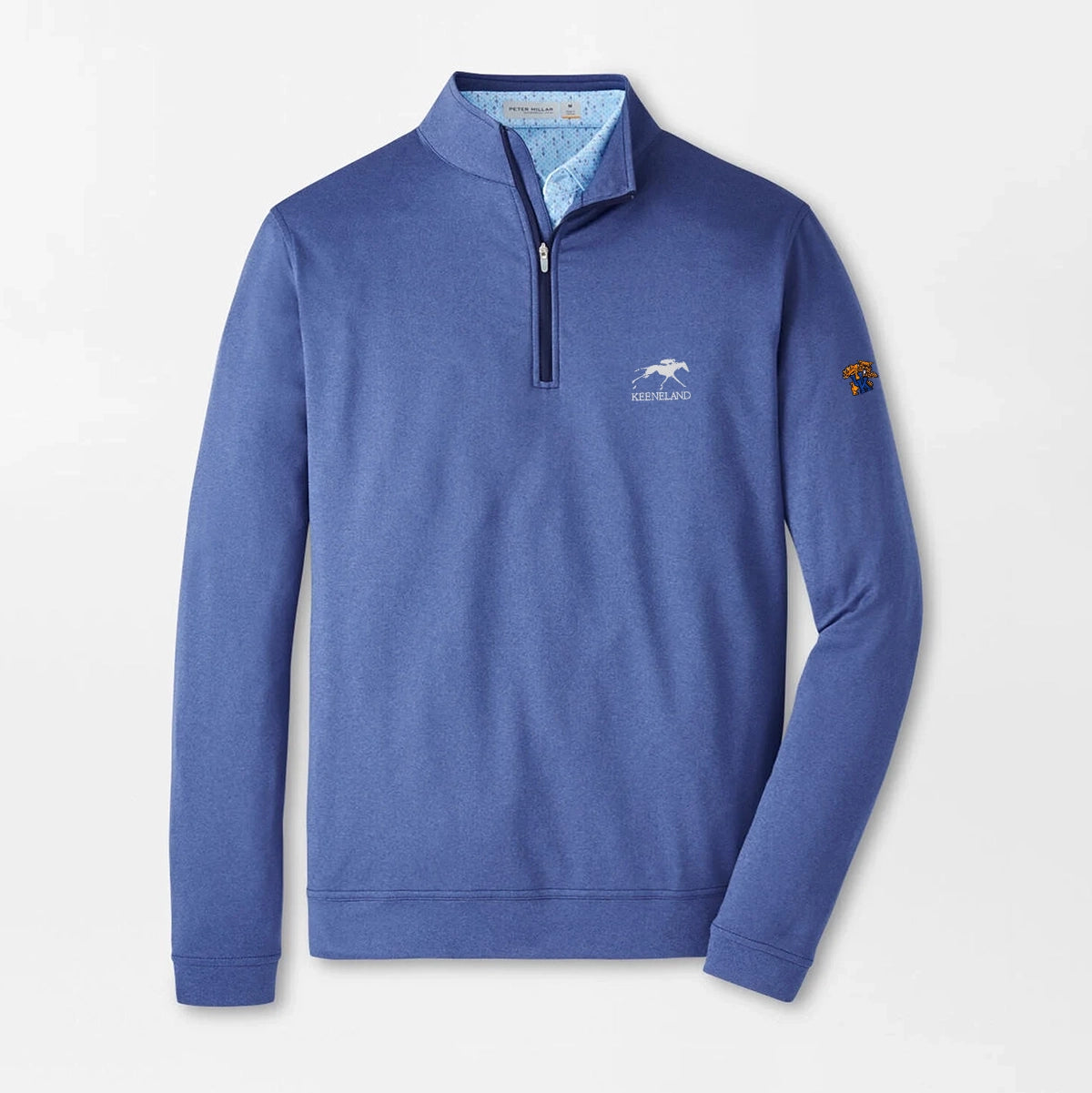 Peter Millar Keeneland Men&#39;s UK Melange Perth 1/4 Zip