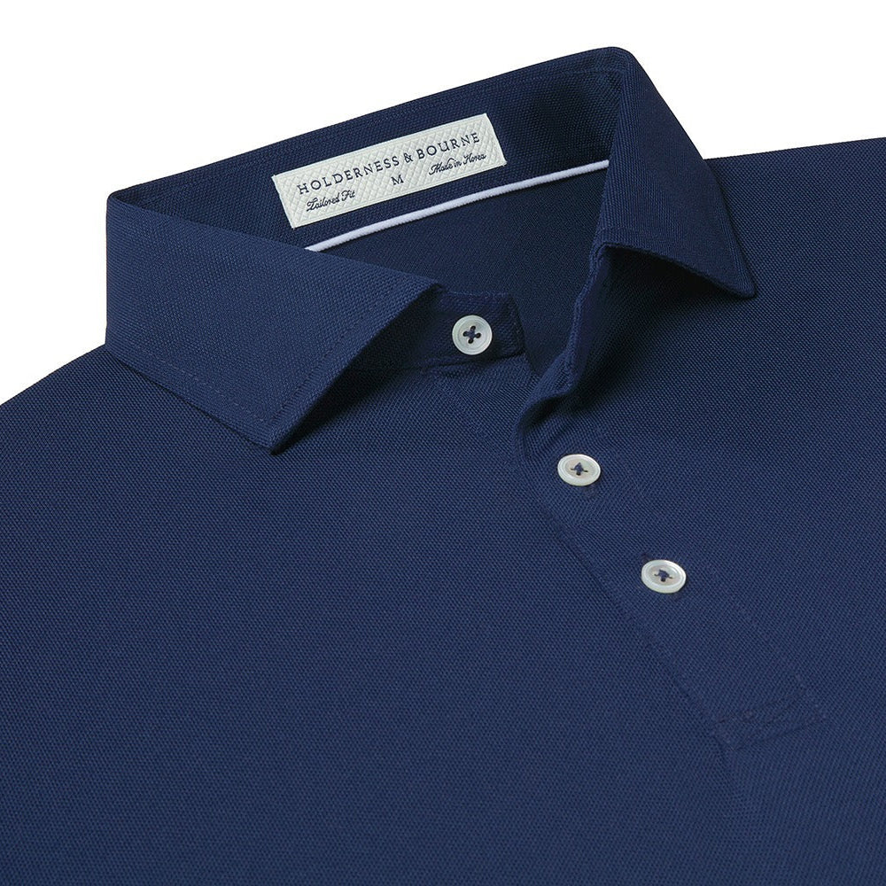 Holderness &amp; Bourne Keeneland Men&#39;s Macdonald Pique Polo