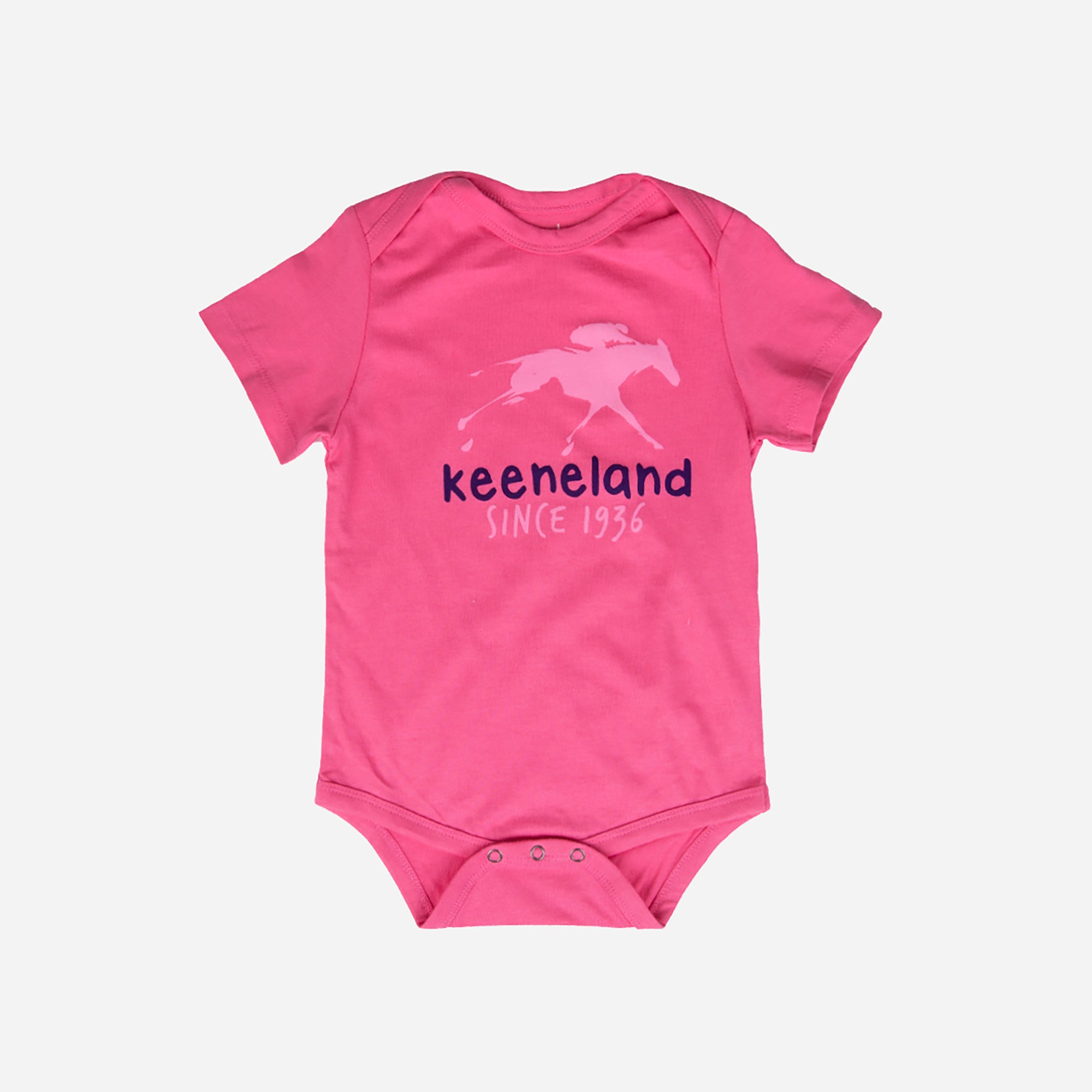Garb Keeneland Pink Otis Onesie