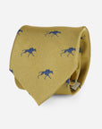 Keeneland Solid Twill Logo XL Tie