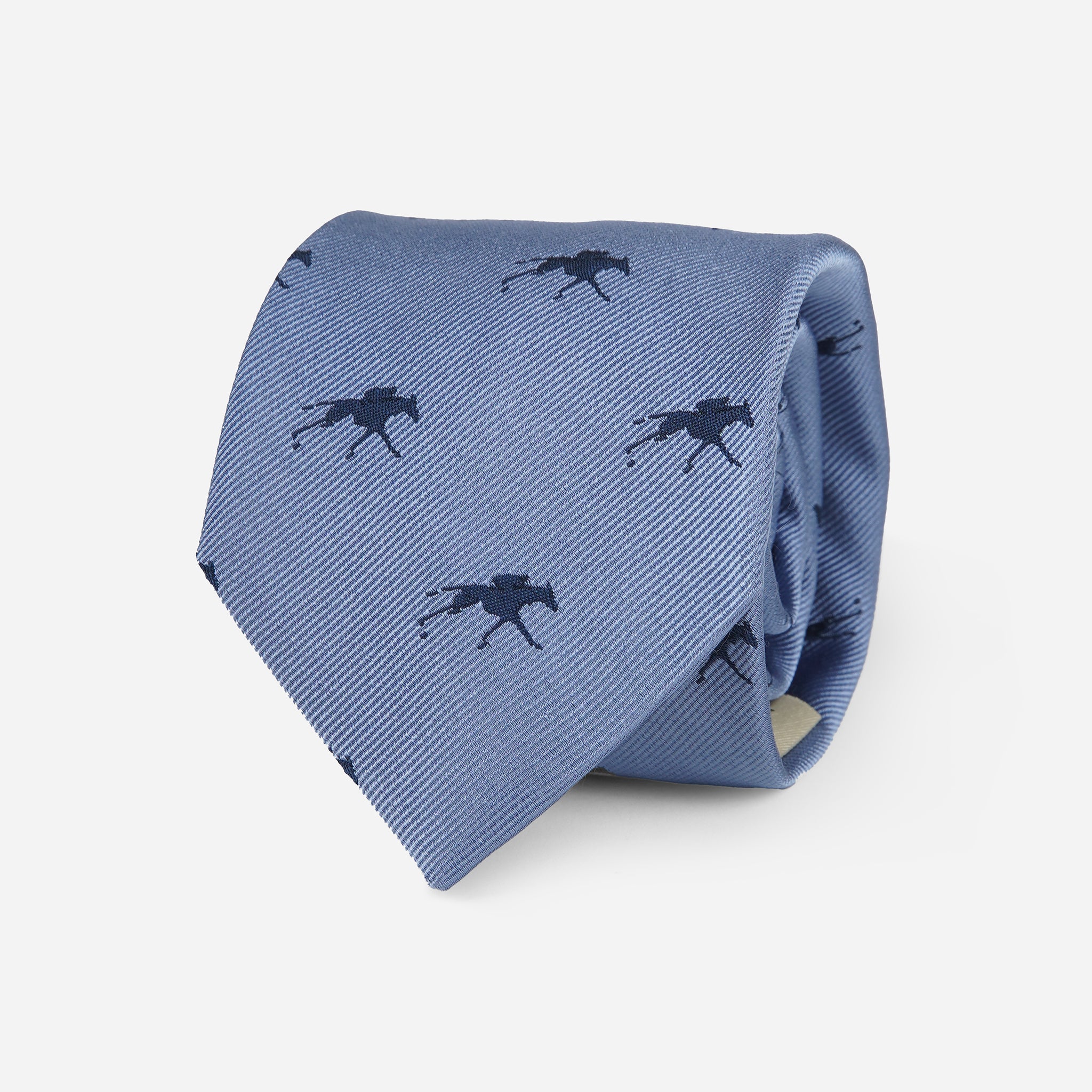 Keeneland Solid Twill Logo XL Tie