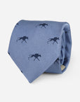 Keeneland Solid Twill Logo XL Tie