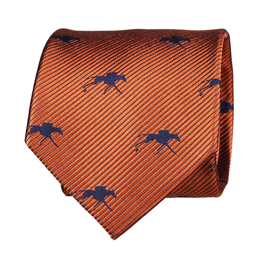 Keeneland Solid Twill Logo XL Tie