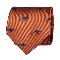 Keeneland Solid Twill Logo XL Tie
