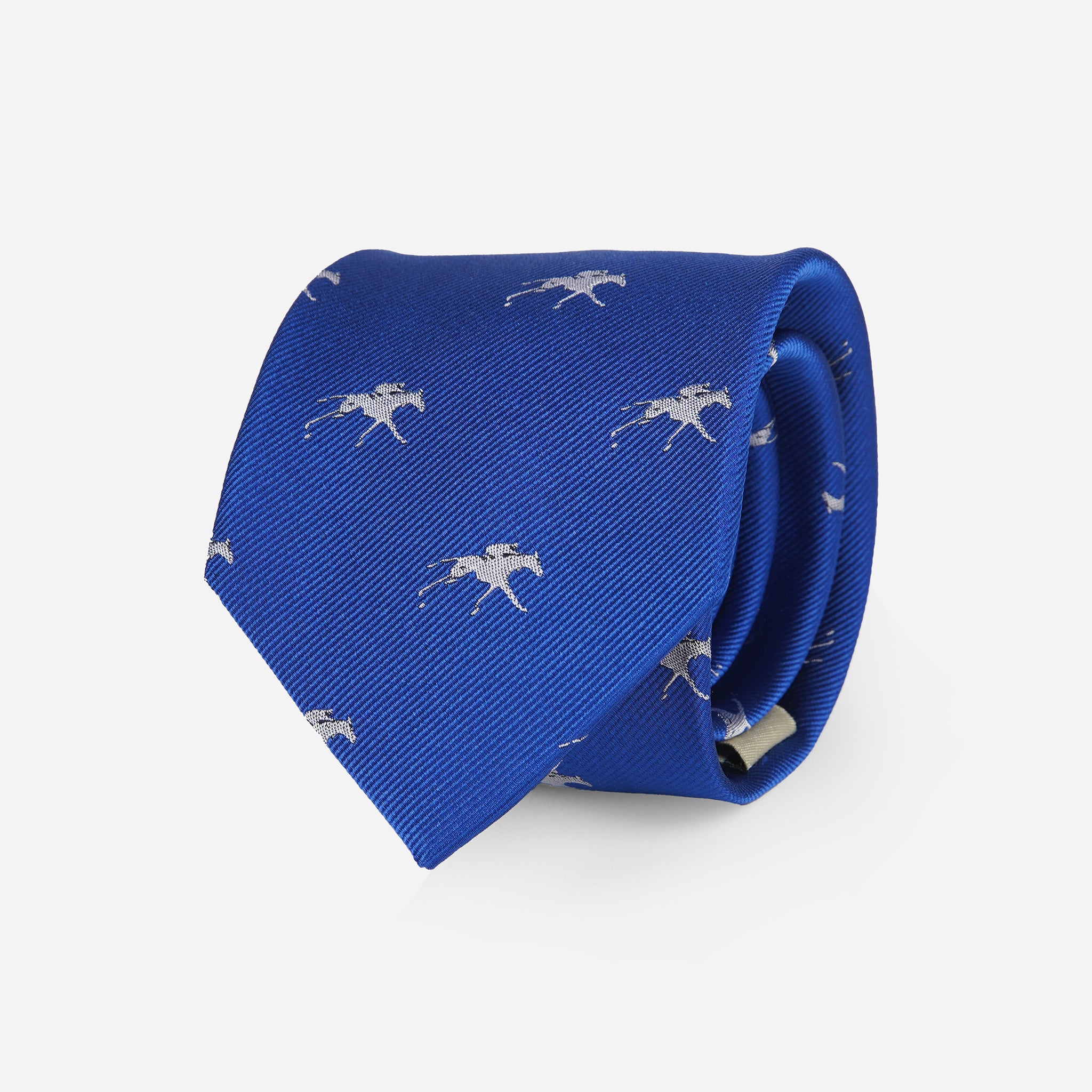 Keeneland Solid Twill Logo XL Tie