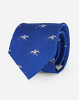 Keeneland Solid Twill Logo XL Tie