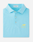 Peter Millar Keeneland Men's Dunn Stripe Jersey Polo