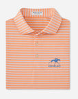 Peter Millar Keeneland Men's Dunn Stripe Jersey Polo