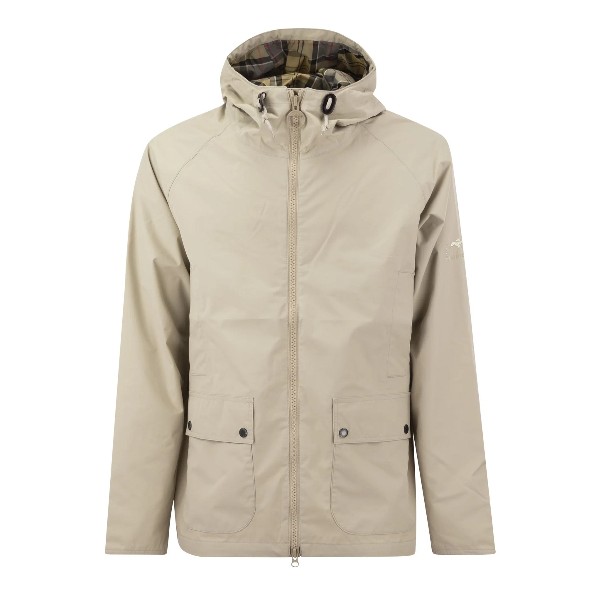 Barbour Keeneland Men&#39;s Hooded Domus Waterproof Jacket