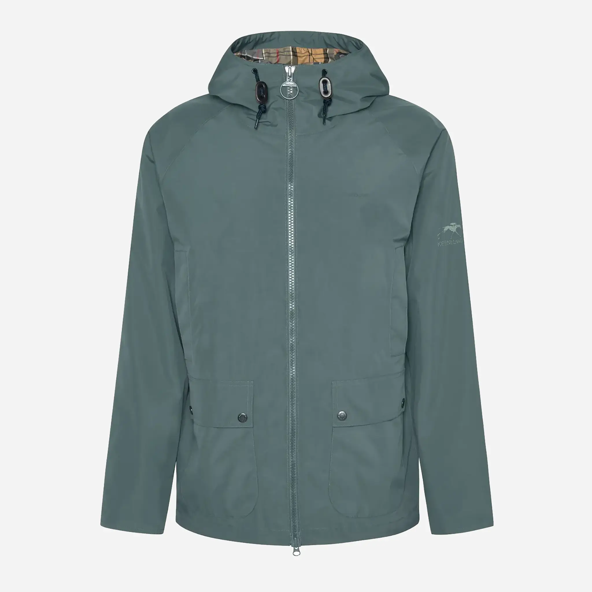 Barbour Keeneland Men&#39;s Hooded Domus Waterproof Jacket