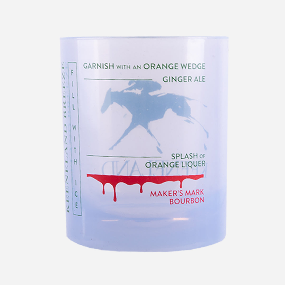 Keeneland Breeze 12oz. Silicone Rocks Glass