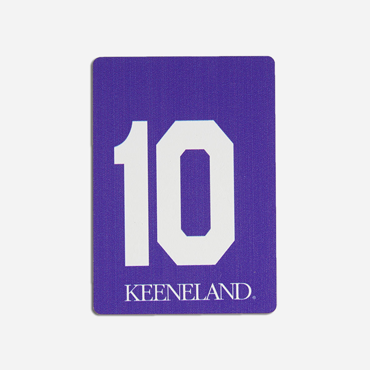 Keeneland Saddle Towel Wooden Magnet