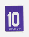 Keeneland Saddle Towel Wooden Magnet