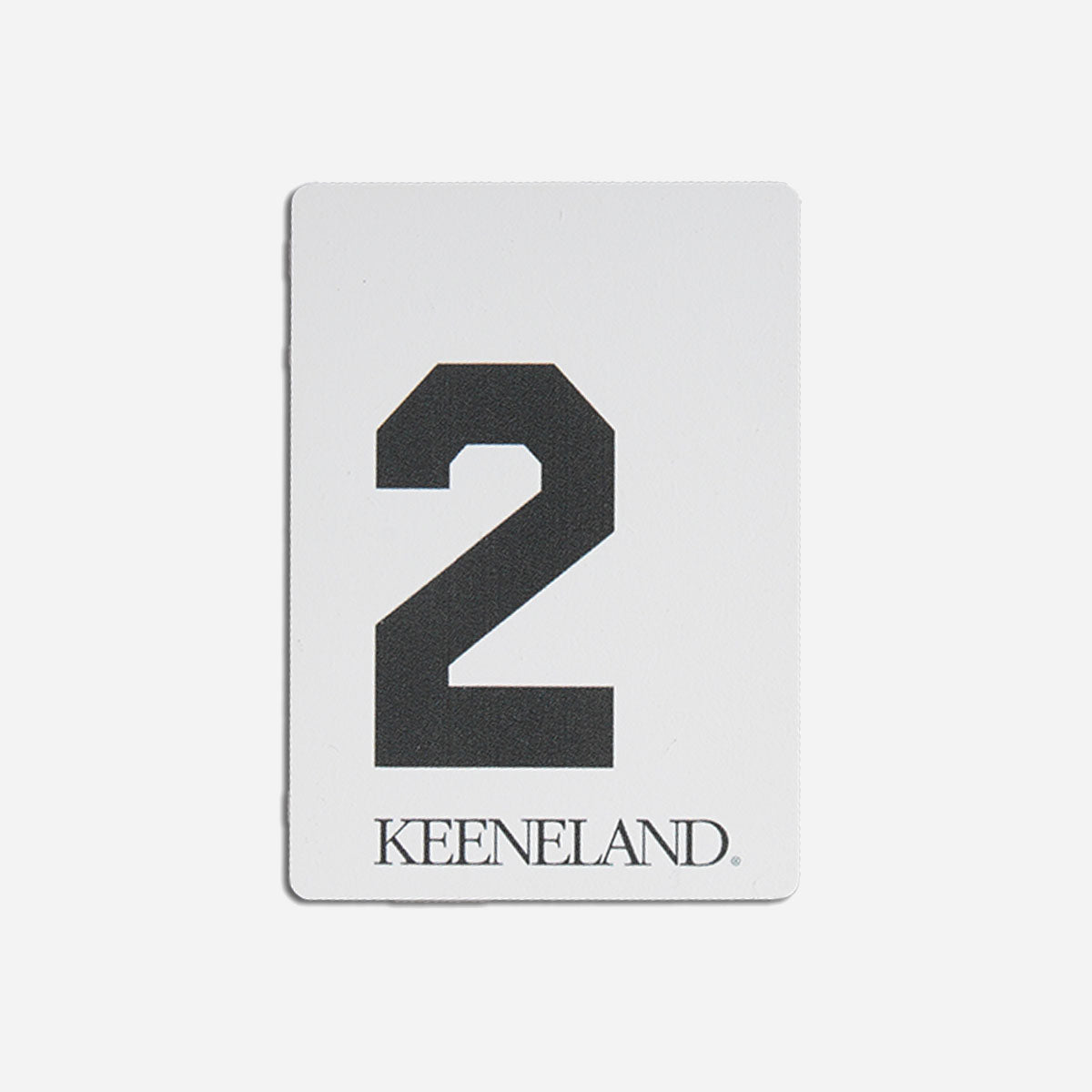 Keeneland Saddle Towel Wooden Magnet