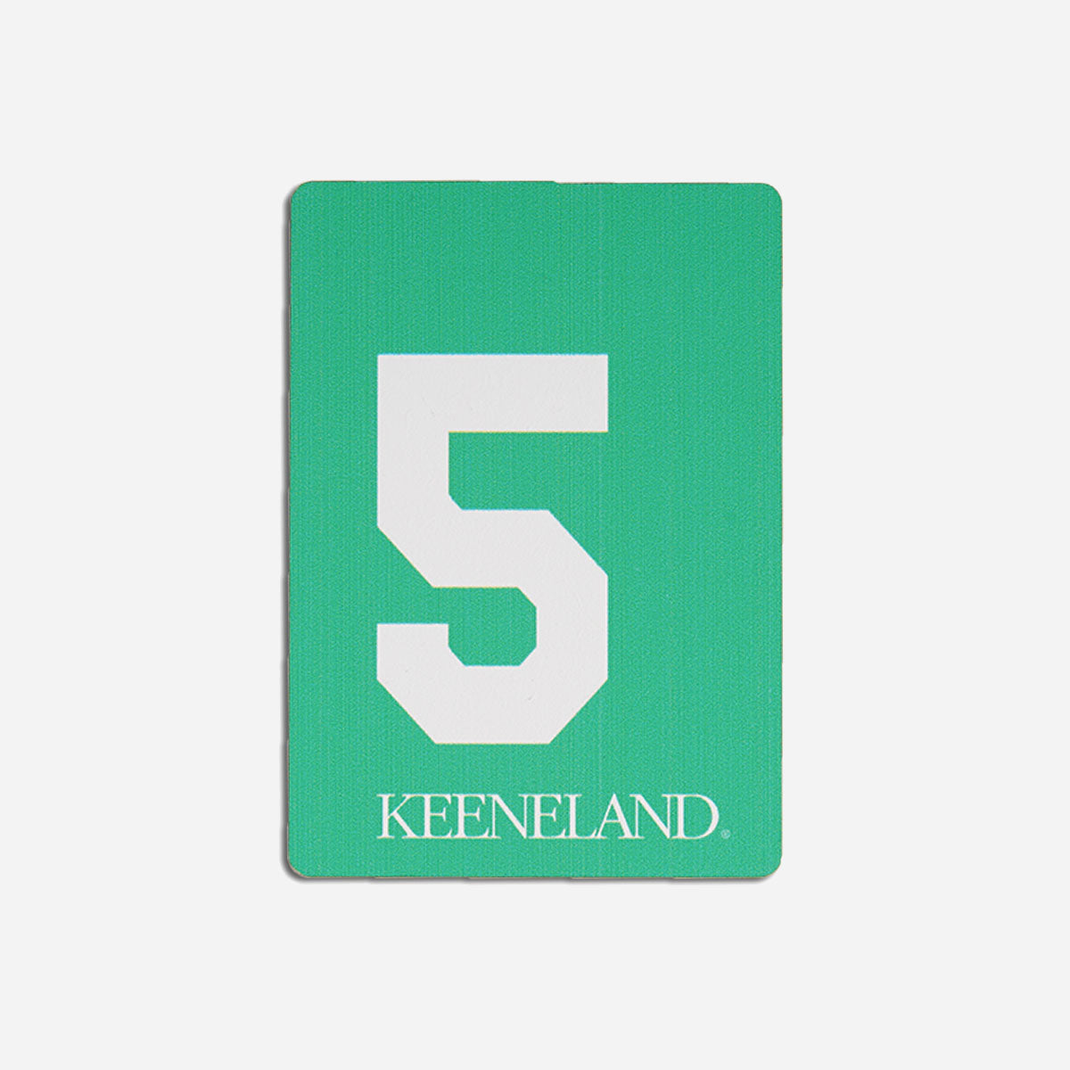 Keeneland Saddle Towel Wooden Magnet