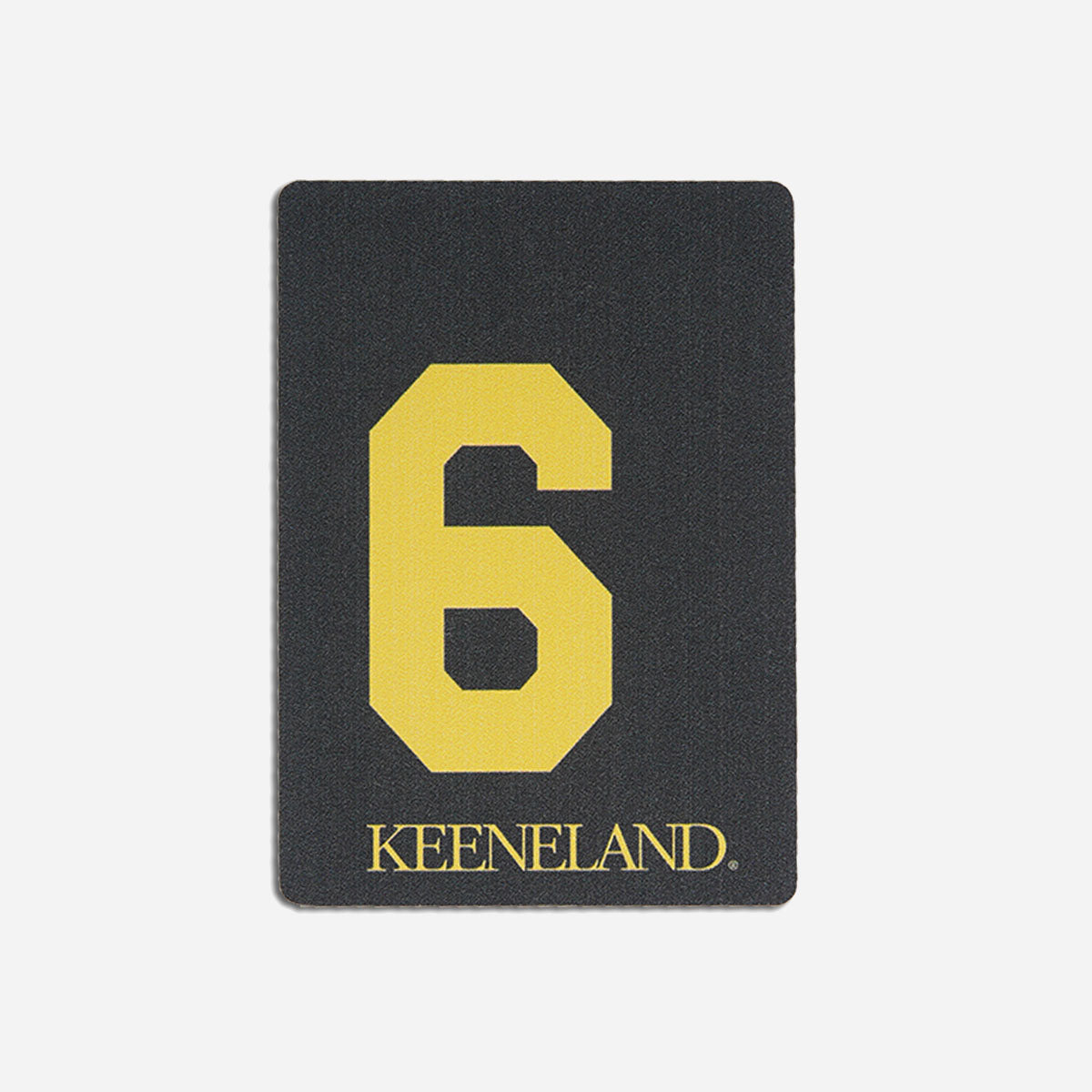 Keeneland Saddle Towel Wooden Magnet