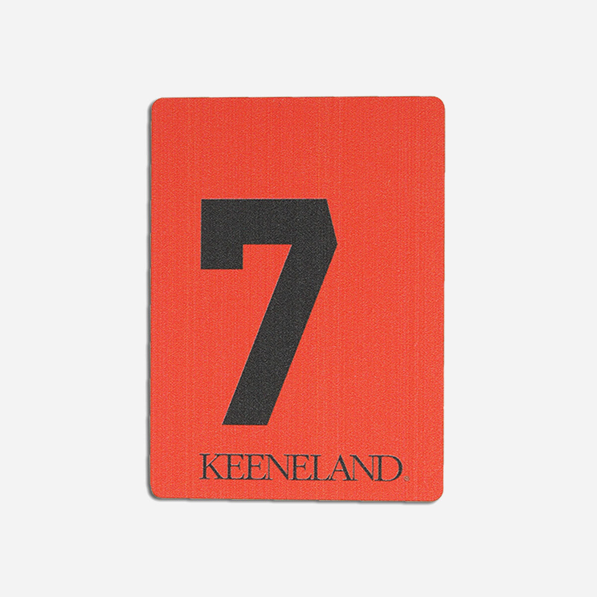 Keeneland Saddle Towel Wooden Magnet