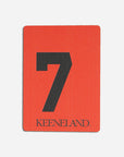 Keeneland Saddle Towel Wooden Magnet