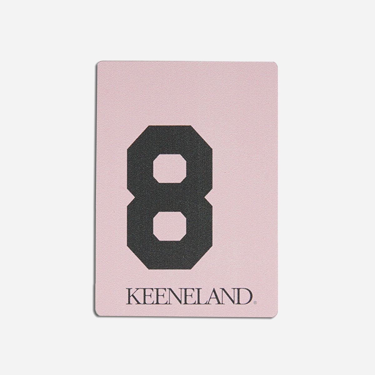 Keeneland Saddle Towel Wooden Magnet