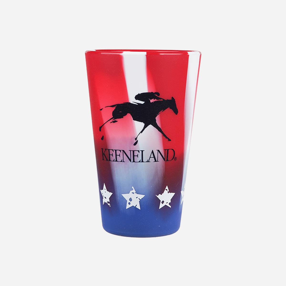 Keeneland 16oz. Silicone Americana Pint Glass