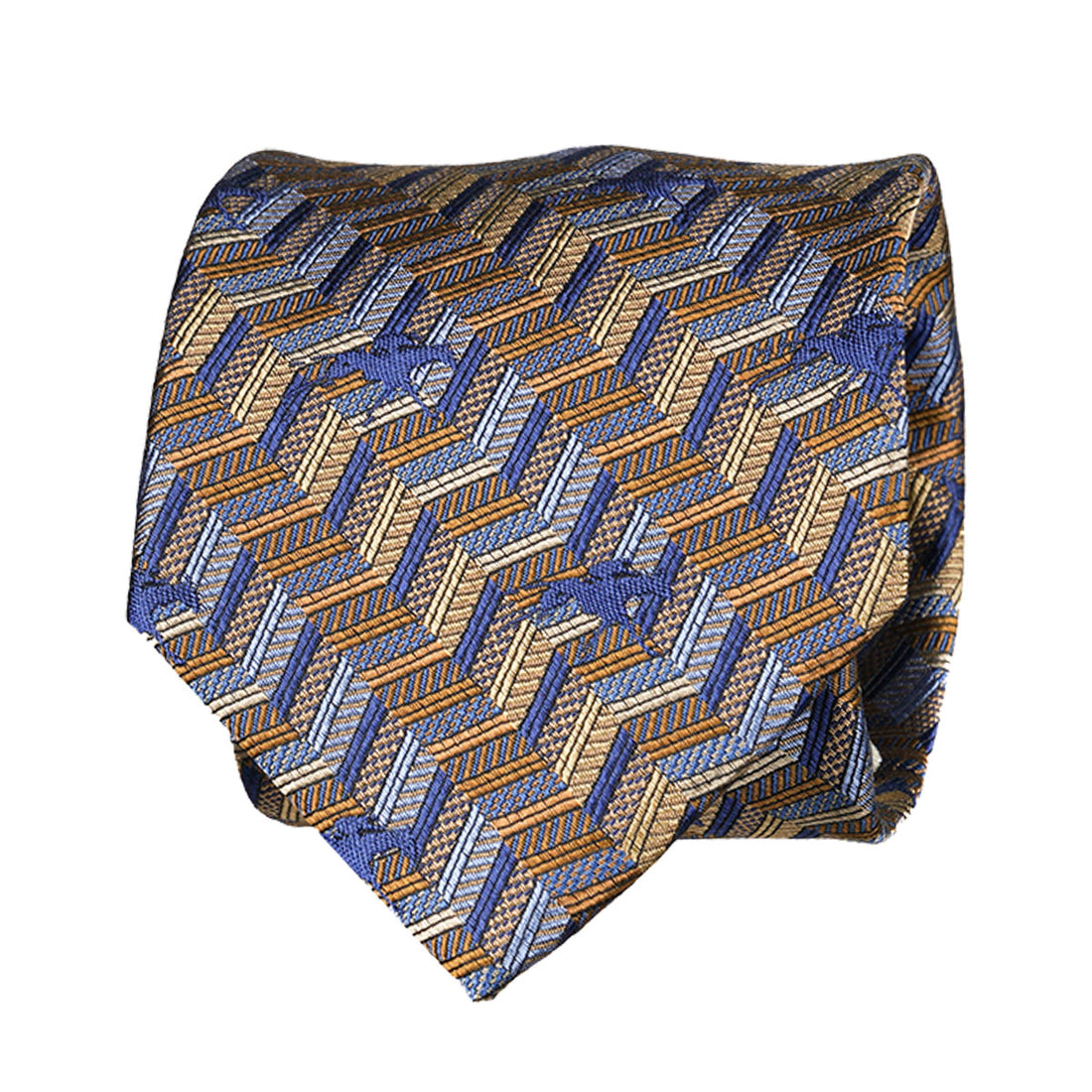 Keeneland Herringbone Logo Tie