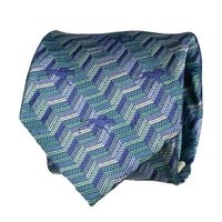Keeneland Herringbone Logo Tie
