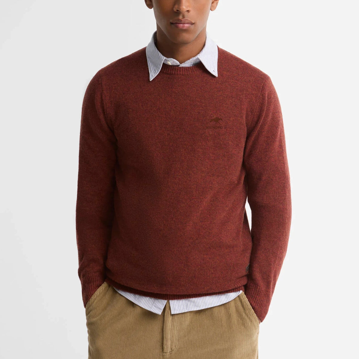 Barbour Keeneland Men's Essential Patch Crewneck Sweater