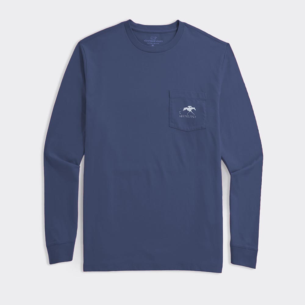 Vineyard Vines Keeneland Icons Long Sleeve Tee
