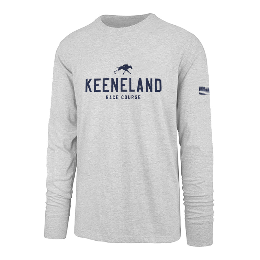 Ahead Keeneland US Flag Long Sleeve Tee