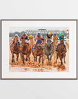 Stephanie Hilen Art Betting On Gray 11x14 Print