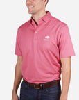 Peter Millar Keeneland Men's Solid Performance Polo