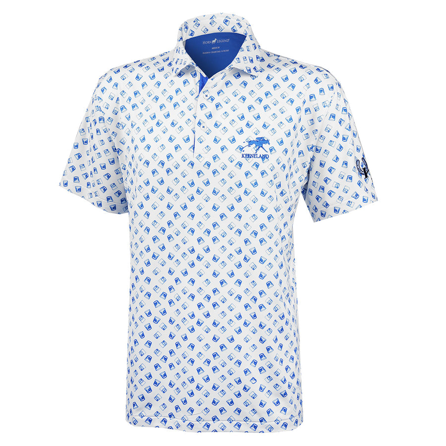 Horn Legend Keeneland UK Men's Bourbon Polo
