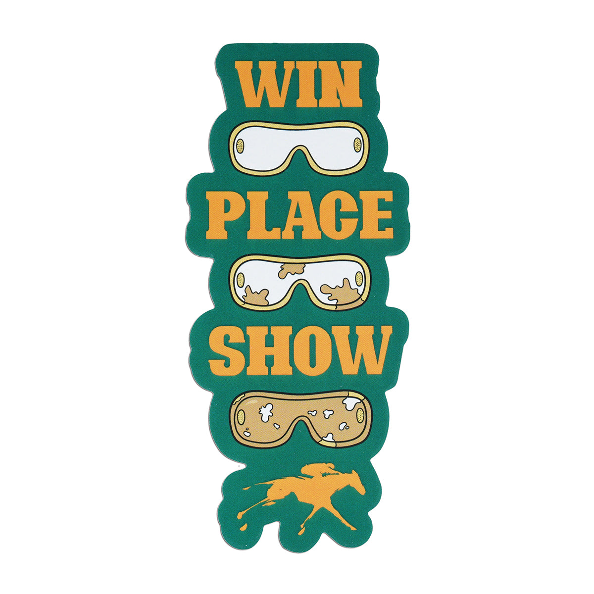 Keeneland Win Place Show Decal