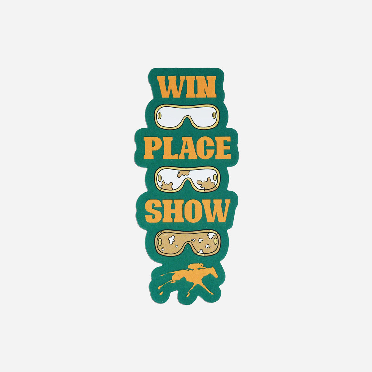 Keeneland Win Place Show Decal