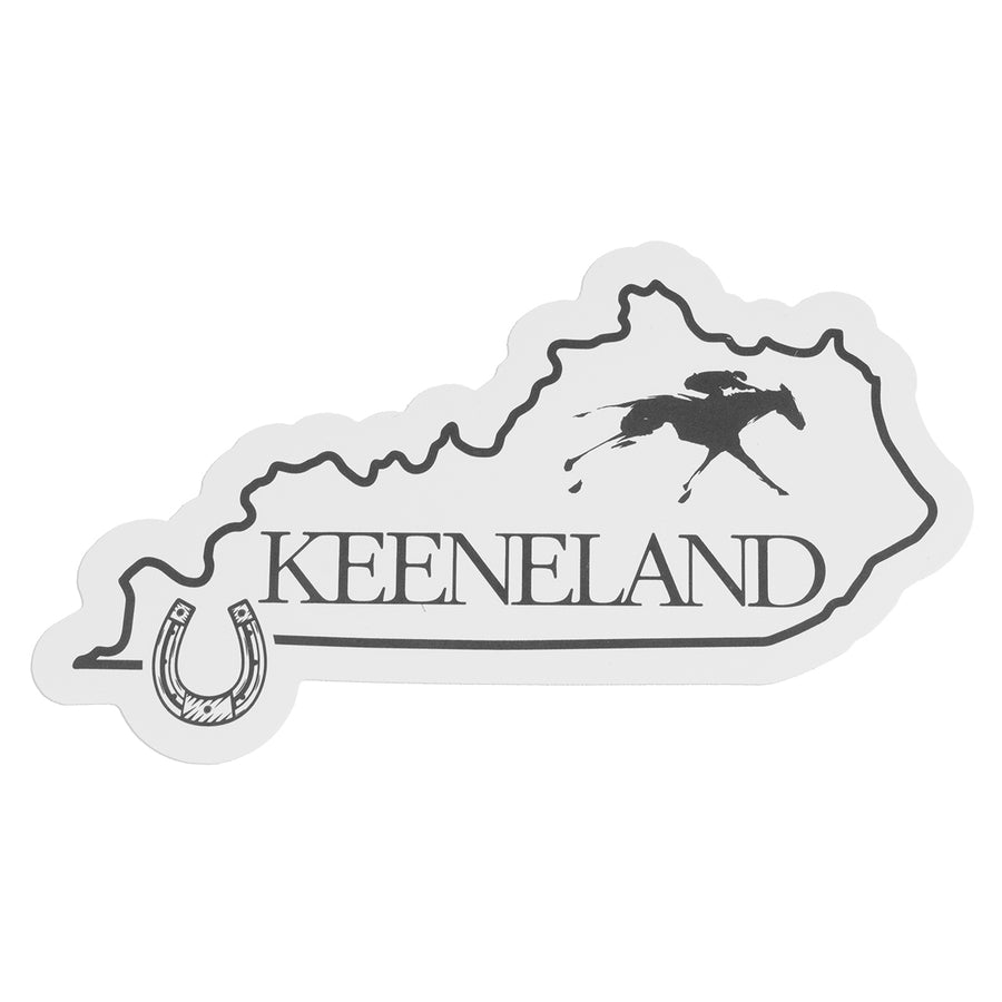 Keeneland Kentucky Horseshoe Decal