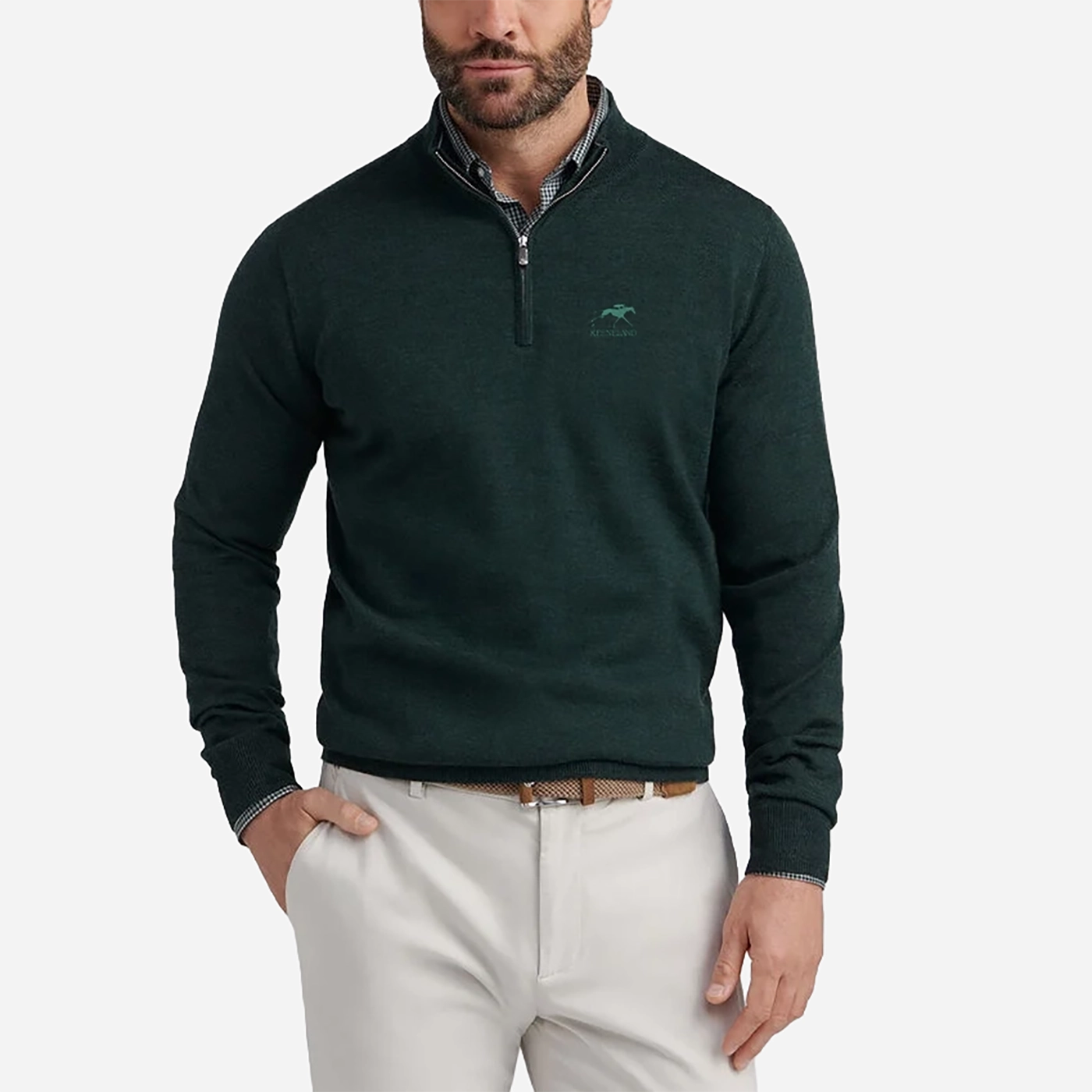 Peter Millar Keeneland Men's Autumn Crest 1/4 Zip