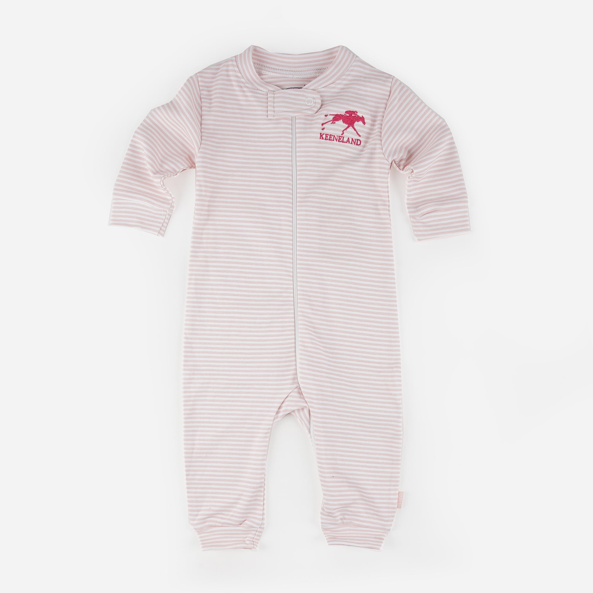 Garb Keeneland Infant Stripe Charlie Onesie
