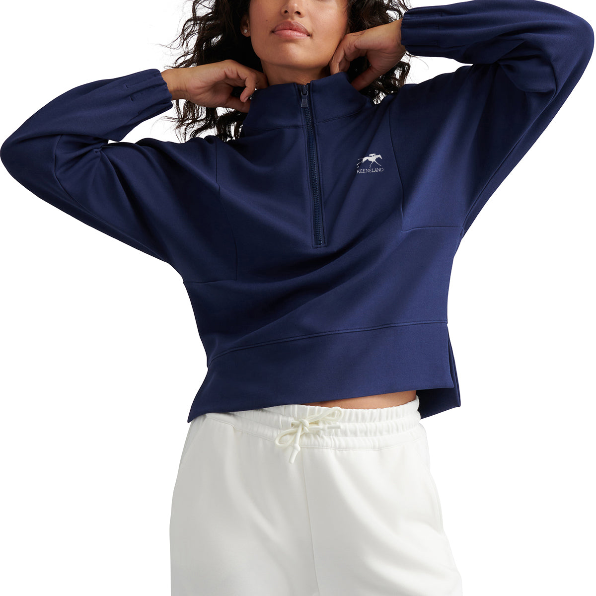 Peter Millar Keeneland Women&#39;s Flora Knit 1/2 Zip