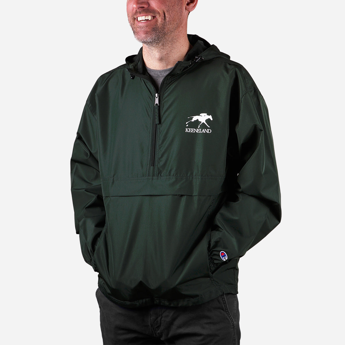 Champion Keeneland Packable Half Zip Jacket – The Keeneland Shop