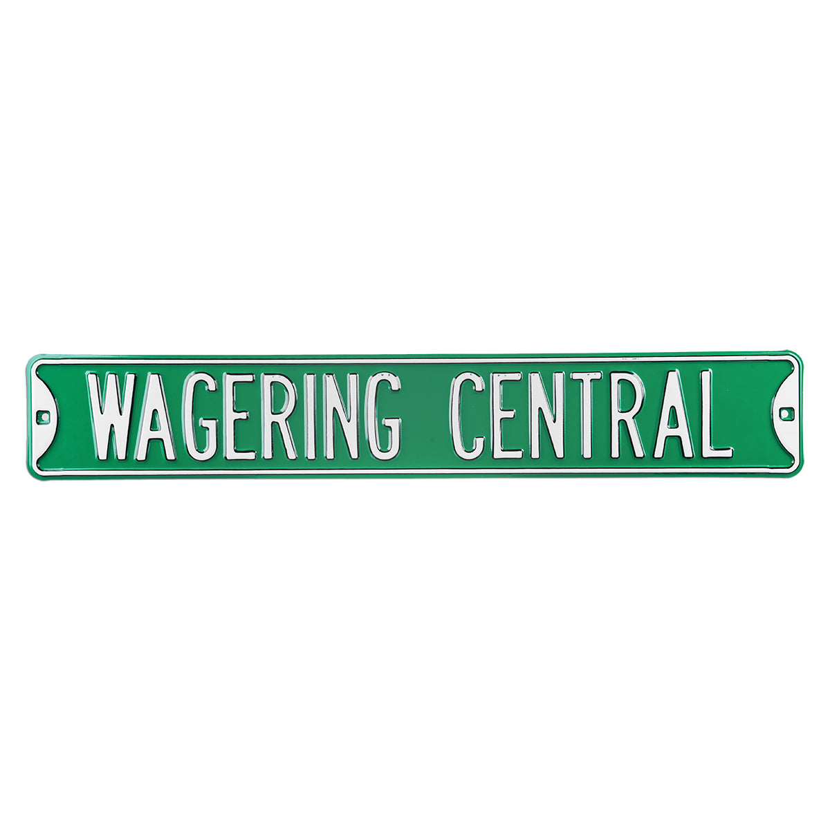 Wagering Central Street Sign