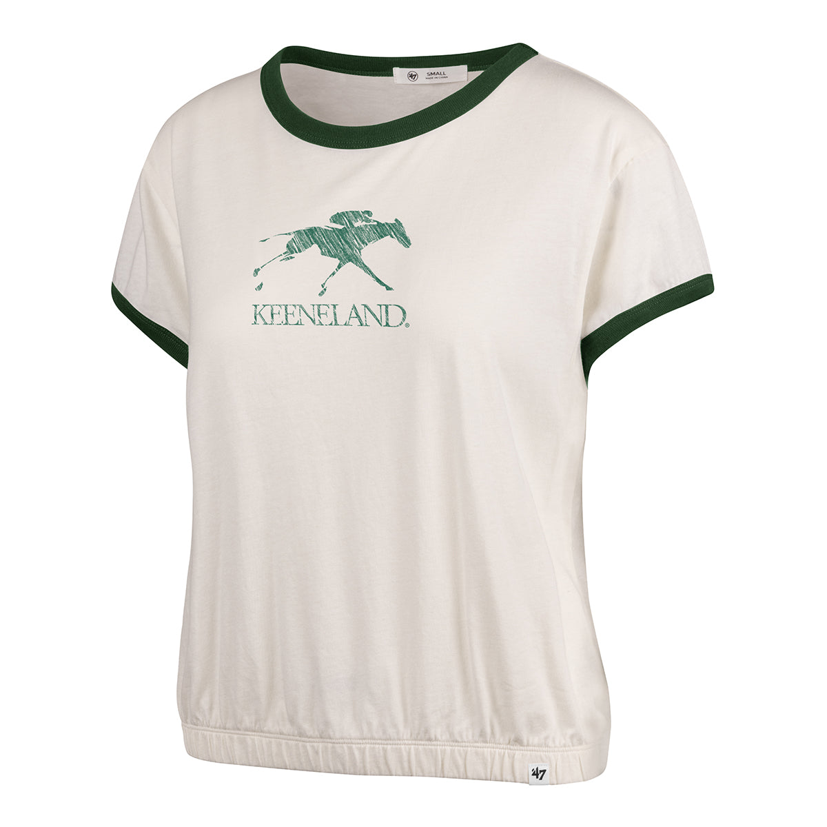 &#39;47 Brand Keeneland Women&#39;s Dainty Cropped Tee